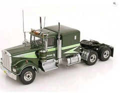 Road Kings KENWORTH W900 Movin On 1976 Green Metallic / Light Green 1/18 New!