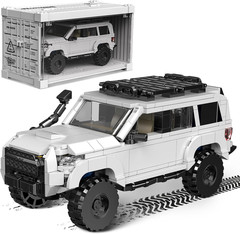 4Runner SUV SR5PRO Car Building with Container Display Box(540Pcs) Adult Collect