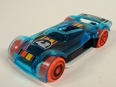 Mach It Go Hot Wheels 2022 Speed Team #71 Clear Blue AeroDisc Rims 1:64 Loose