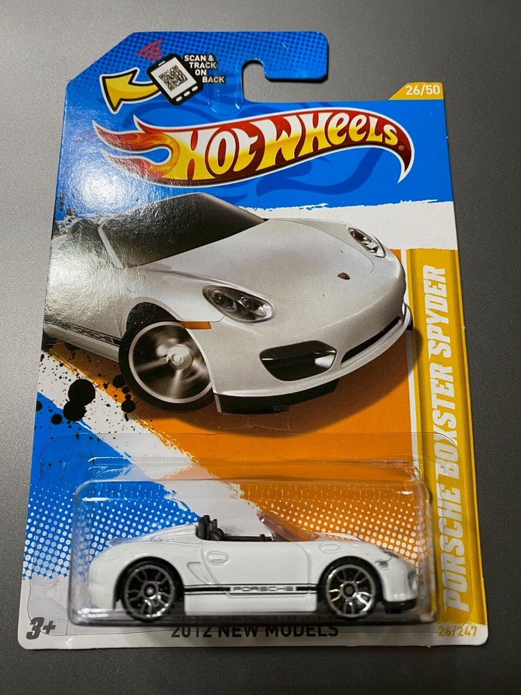 2012 Hot Wheels Porsche Boxster Spyder New Models