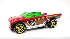 Hot Wheels 2013 Mattel Red Jester Truck Diecast Toy
