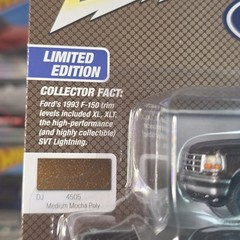 Johnny Lightning 1993 Ford F-150 Medium Mocha Poly Storage Tin MOC