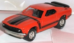 1970 70 FORD MUSTANG / BOSS 302 / Rubber Tire Diecast Muscle Car / FREE SHIPPING