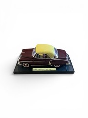 Mira Solido 1950 Chevrolet Bel Air 1:18 Diecast Maroon Cream Opening Hood Doors