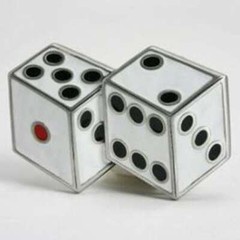 Dice Buckle – White