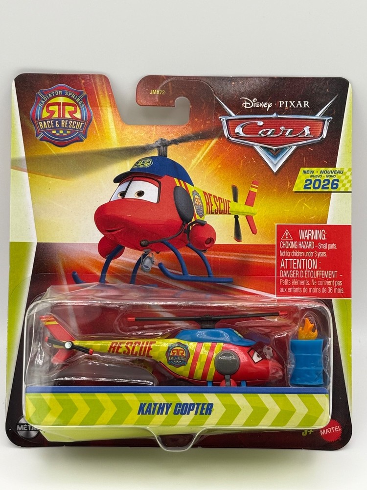 ***Disney Pixar Cars💥 Race & Rescue Kathy Copter NEW 2026***