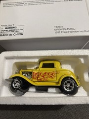National Motor Museum-1932 Ford 3-Window Hot Rod-1/32 Diecast Yellow Flames