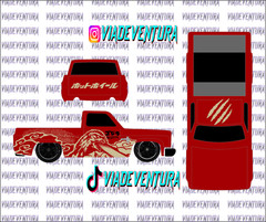 Godzilla 1/64 83 Silverado WHITE TONER Universal Waterslide Decal for Hot