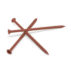 2-Pack #9 X 3-1/2 In. Red Star Drive Flat-Head Wood Deck Screw (10 Lb / 560-Piec