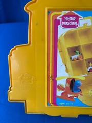 5 Vintage Sesame Street Die Cast Cars 1980s & School Bus Case – Ernie – Big Bird