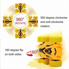 Double-sided Flip Stunt Cars Inertia Friction Ship Discount Mini Toy Pull Back