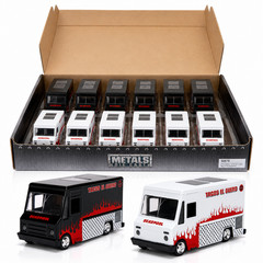 BOX of 12 Deadpool Taco Truck Jada Metal Diecast 1:32 Scale Pull-Back Marvel