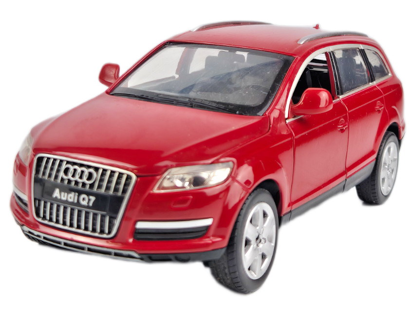 MSZ Audi Q7 Luxury SUV 1/24 Red Color Diecast Offroad Caipo Models Car Unboxed.