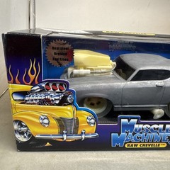 Muscle Machines 1969 Chevy Chevelle Raw Zamac 1 / 504 Bare Metal 69 Diecast 1:18