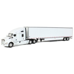 1/64 Kenworth T680 76in High-Roof Sleeper w/ 53ft Utility Trailer DCP 60-1762