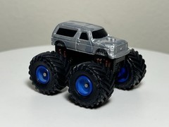 Micro Machines Blue Camo Monster Truck 2003 Hasbro Urban Racers Europe Exclusive