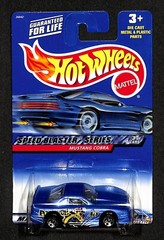 Hot Wheels 2000 Speed Blaster Series MUSTANG COBRA (Blue) #039