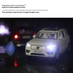 1:32 Volvo XC90 Diecast SUV Toy Car with Lights & Sound – Alloy Model For Kids