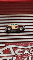 Galoob Hasbro Micro Machine Tucker Torpedo in Two Tone Maroon & Tan x1