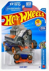 2026 Hot Wheels Click Shift #178 Easterseals Fidget Car, Interactive Features