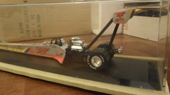 1996 Action NHRA Larry Dixon Jr Miller Lite 1/24 Scale Top Fuel Dragster & Case