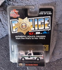 Racing Champions Police USA 1997 Ford F-150 US Border Patrol 1:64 Scale