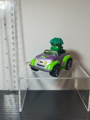 Hulk Lime Green Purple Convertible 2006 MGA Marvel Die Cast Car 30207FW1E Loose
