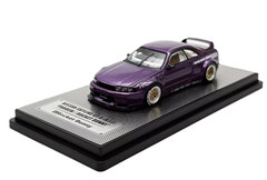 1/64 Die Cast NISSAN SKYLINE GTR R33 Pandem Rocket Bunny Model Car -PURPLE-