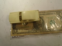 F & F MOLD & DIE WIOK PLASTIC 1/64 SCAKE PLASTIC1966 MUSTANG FASTBACK 1-185-1