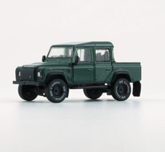 BM Creations 2016 Land Rover Defender 110 – Green – LHD 1:64 Diecast Car 64B0197
