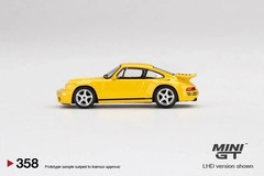 Mini GT 1:64 Porsche 911 RUF CTR Anniversary Blossom Yellow #358