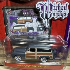 New Johnny Lightning Wicked Wagons 1950 Mercury Woody Wagon