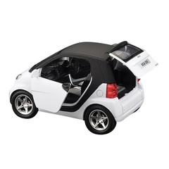 1:32 Model Car Metal Diecast Toy Vehicle Kids Sound Light Gift For Smart ForTwo