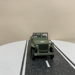 Greenlight Hollywood MASH 1942 Willys MB Jeep WWII Olive Drab Green 1:64 NM