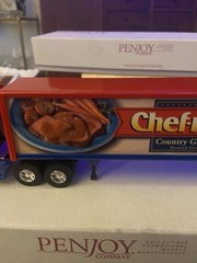 Nestle Chef Mate Die Cast Semi Truck Tractor Trailer In Original Box