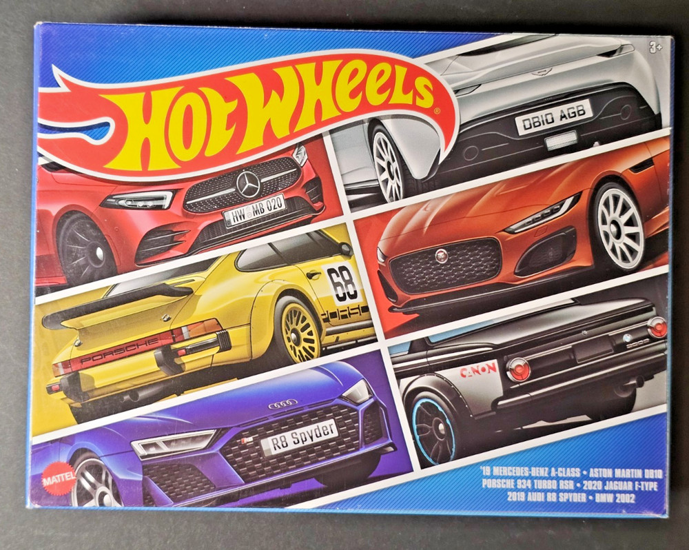 Hot Wheels European Car Culture Themed 6-Pack Mattel HLK51 1:64