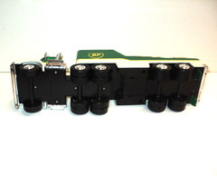 BP Oil Semi-Truck Race Car Carrier Limited Edition 1994 Toy 11 1/2″ Long