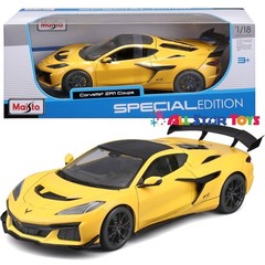 Maisto 1:18 Special Edition 2025 Chevrolet Corvette ZR1 Metallic Yellow 31475